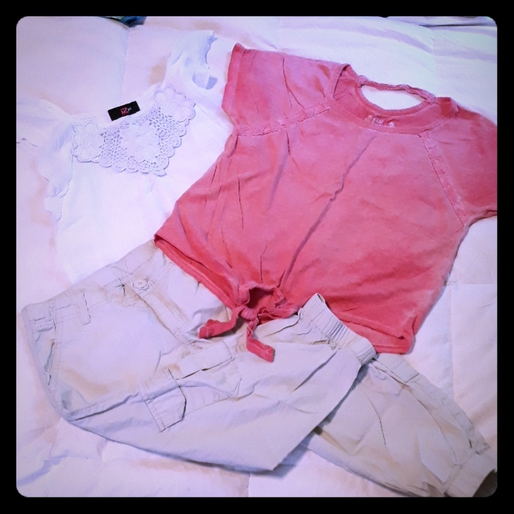 Sz 10 Capris & Tops
